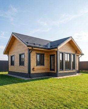 Каркасный дом ДЧ-112 7,5×10 м
