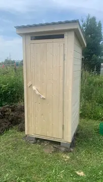 Фото клиента: Дачный туалет под ключ