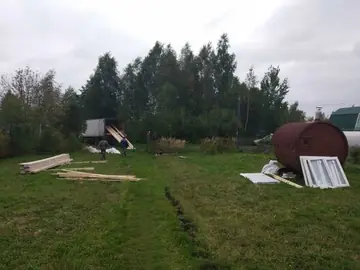 Фото клиента: Дачный дом 4×5 в два этажа