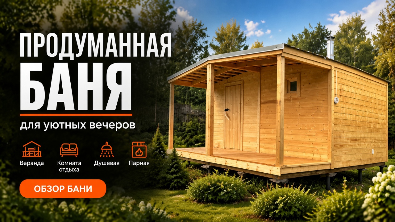 Продуманная баня